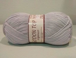 Fio Algodon Top Orgánico – 091 – Cinza claro 100Grs