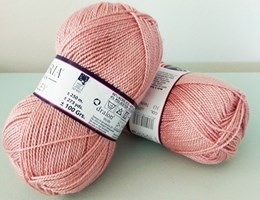 Fio Halley – 313 – Rosa com fio prata claro 100Grs