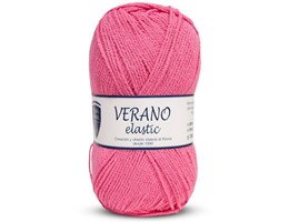 Fio Verano Elastic – 096 – Fushia 100Grs