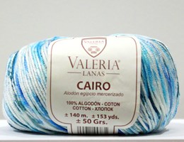 Fio Cairo – 1402 – Mesclado Azul – 50Grs
