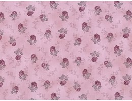 Rosinhas bordeaux sobre rosa velho