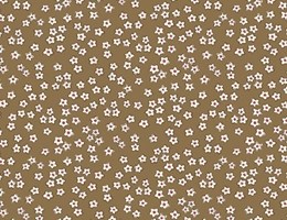 Mini flores – castanho