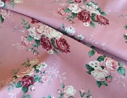 Rosas sobre rosa antigo