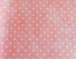 Pinta Branca sobre Rosa velho coral